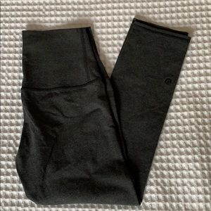 Lululemon Grey high wasted leggings